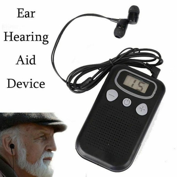 Digital Lcd hörapparat Ljud Hörapparat Förstärkare Hörapparat Magic Sound Bärbar hörapparat Ljudförstärkare