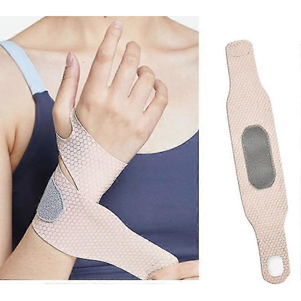 Ultratynn håndleddstøtte, justerbare håndleddsstropper for trening, pustende håndleddsbåndbeskyttere, kompresjonshåndleddsband for treningsøkter 1 Pair Black
