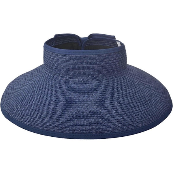 Solhat til kvinder med UV-beskyttelse - Sommerhat til strand, fiskeri og vandreture Navy Blue