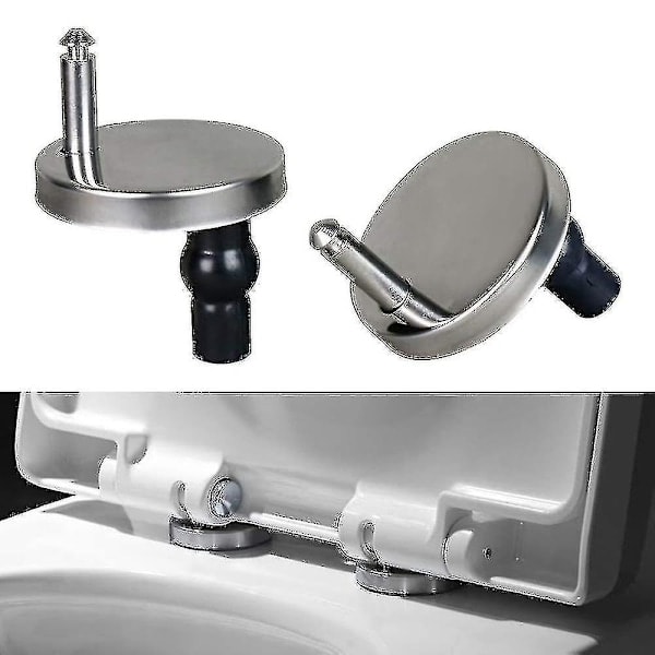1 Pari WC-istuimen kannen kiinnike, WC-istuimen kannen kiinnikkeet, WC-istuimen kannen kiinnikkeen osa Yläkiinnike Universaali kiinnitysruuvi Laajennus Xxf