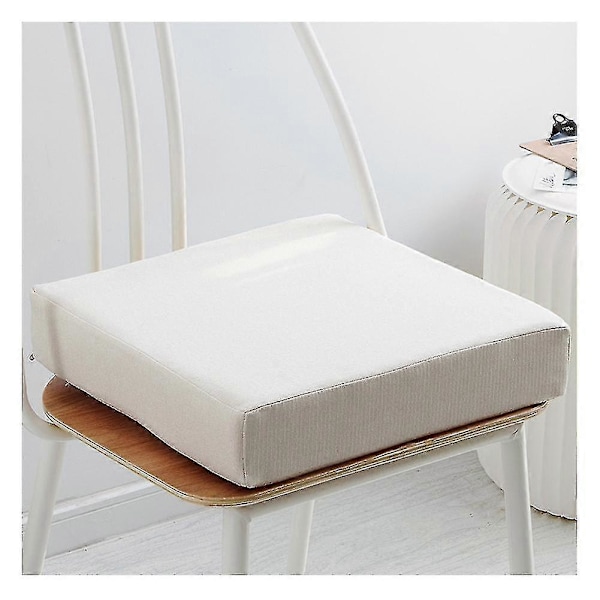 50*50cm Svamp Put Høy Elastisitet Personlig Tilpasset Pad For Kontor Sofaer Bokhandler White Square