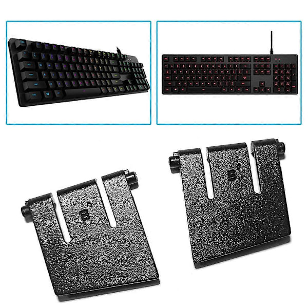 2 st Keyboardfäste Benstativ för Logitech G512 G413 Tangentbord Reparationsdelar