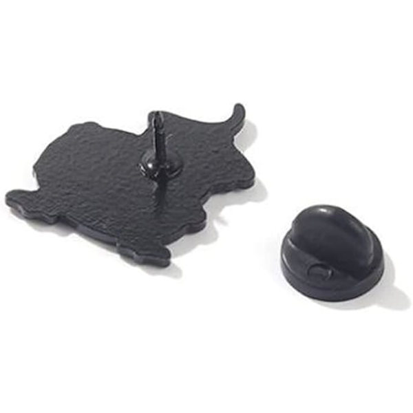Söt tecknad djur anka emalj brosch krona liten gul anka skateboard rolig legering brosch märke kläder accessoarer smycken väska dekoration märke