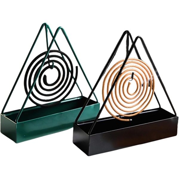 Myggspiralholder, 2 stk. Myggspiralholder, Spiralrøkelsesholder, Myggspiralholder.