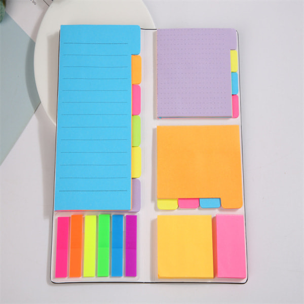 post-it-set, post-it-etikett, separata post-it-lappar, skola S,ZQKLA