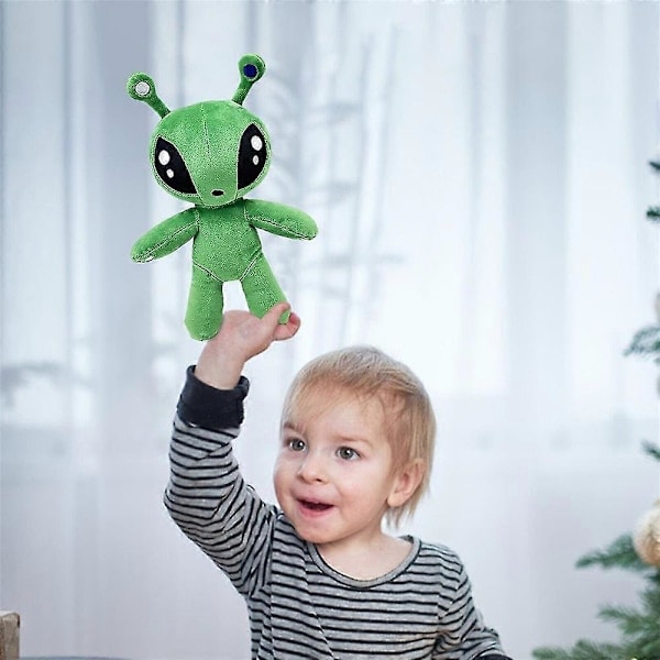 IKEA AFTONSPARV Blødt Legetøj Grøn Alien Plyslegetøj Alien Fyldt Sød Dyr Fyldte Dyr Gaver