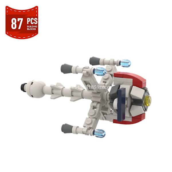 Moc Kaptajn Futured Comet Rumskib Byggeklodser Sæt Anime Højteknologisk Slagskib Mursten Model Samle Legetøj Børnegaver 87PCS