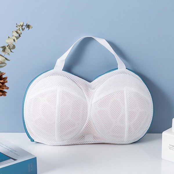 Tvättnät för BH, Underkläder, BH-tvättnät med dragkedja, 3-pack, A till C-kupor