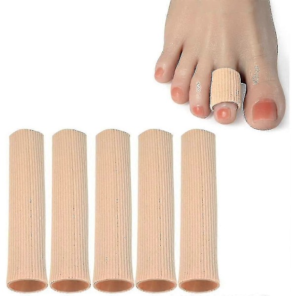 Klipbare Tåbeskyttere 5 stk., Lavet af elastisk stof foret med silikonegel. Tå julegave