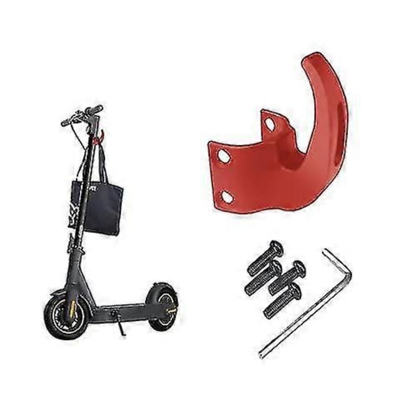 Krok Kompatibel Ninebot Max G30 Elscooter, E-scooter Tillbehör Främre Klohängare Red