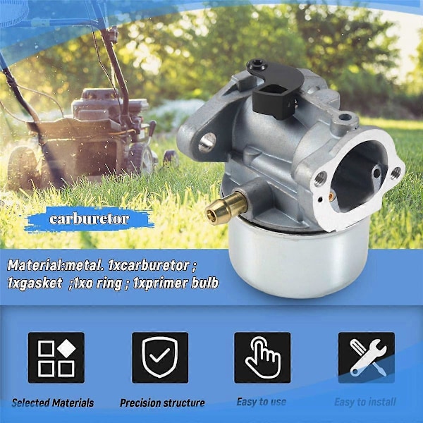 Forgassere til gressklippere for motor 799868 498254 497347 497314 498170 4Hk 5Hk 6Hk 6.75Hk 6.5Hk 7Hk