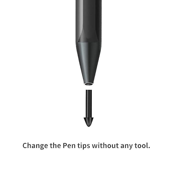 Trykfølsom pen til Lenovo Tab P11 Pro 11.5 tommer TB-J706F, sort