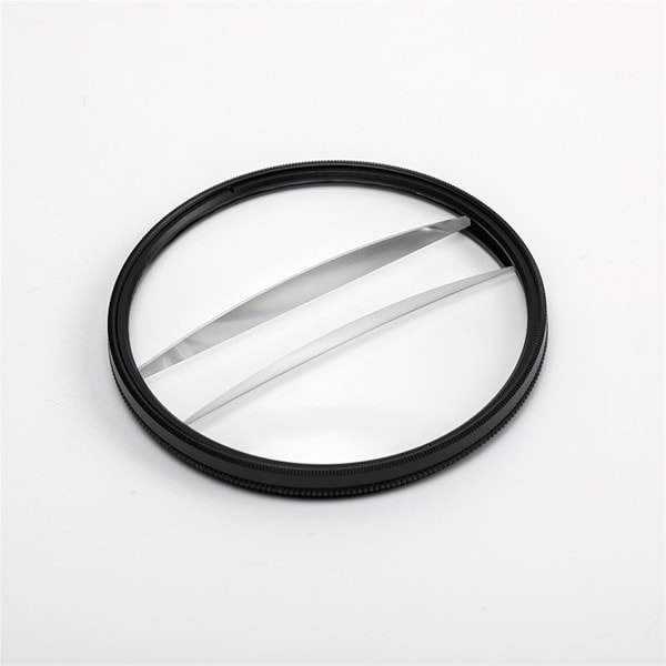Prism Special Effects Filter (Double Crescent/Double Split Prism) Kamera Filter Tilbehør Fotografi Rekvisitter (Farve: 58mm)