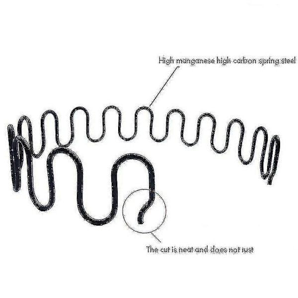 Udskiftningsfjedre til sofastole, møbler med clips, 40cm 45cm 50cm 55cm 60cm c20241122710 65cm