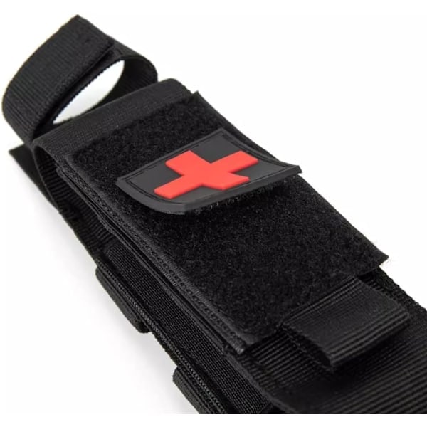 Taktinen kiristyssidepidike, kannettava sotilaallinen ensiapulaukku ja traumaattinen lääketieteellinen saksetasku hätätilanteisiin