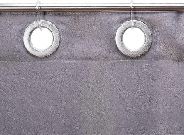 Duschdraperikrokar i plast för badrumsduschfönsterstång (24-pack klara)