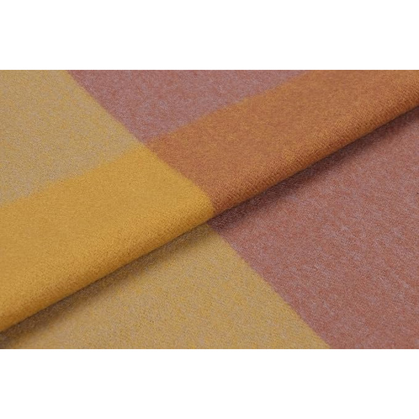 Blødt Kæmpe Cashmere Uld Sjal til Kvinder - Pashmina, Tørklæde og Wrap - Varmt Tørklæde Tæppe Ginger Yellow