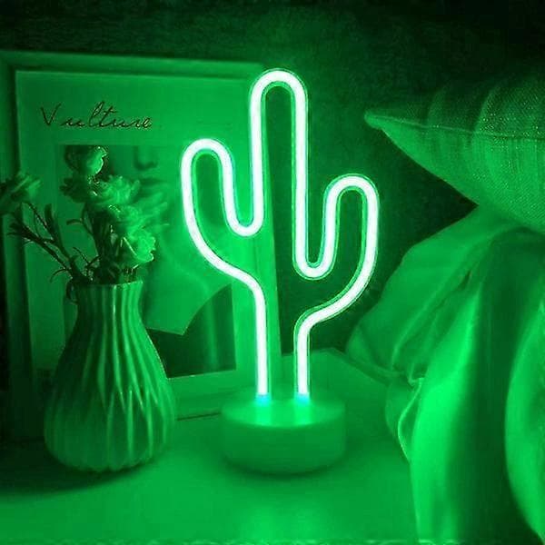 \"kaktus LED neonlys kaktus neonlys barnas nattlys\"
