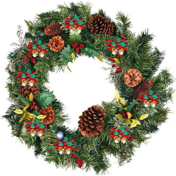 24 julgransband med klockor julkransband mini jul