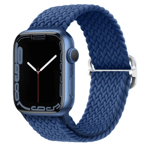 Apple Watch -nauha Kudottu 42mm / 44mm / 45mm / 49mm - Elastinen ranneke Gray