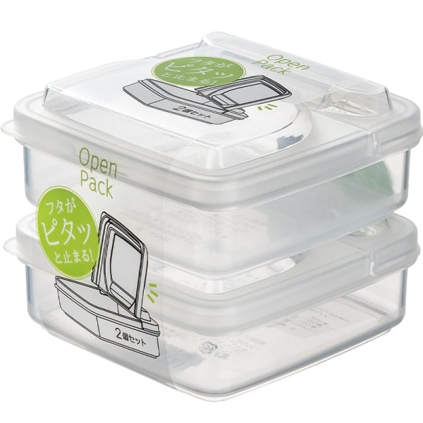 2-pack smör- och ostförvaringslåda