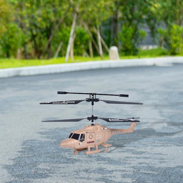 Ny Fjärrstyrd Helikopter, 3.5 Kanaler Rc Drone Helikopter Med Led-Ljus Natt White