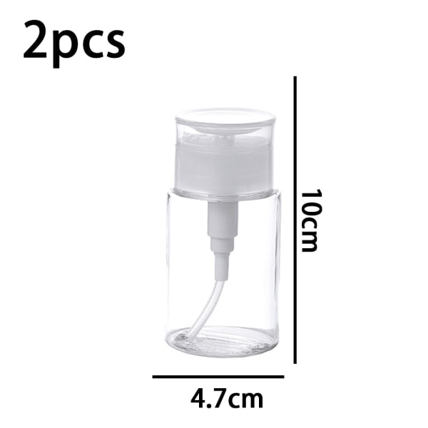Professionell Tryckpump för Vätska, Tom Flaska Dispenser 100ML