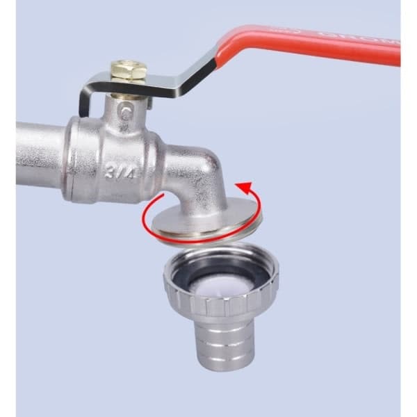 IBC tank adapter IBC kobling IBC forbindelse IBC tank adapter 1/2 alloy