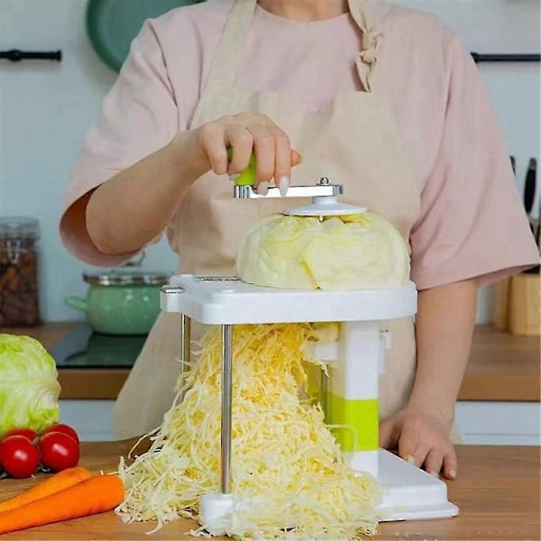 Kålskärare Hackare Strimlare Surkålskniv Coleslaw Rivjärn-QQ