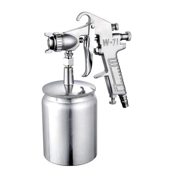 W-71 Pneumatisk Profesjonell Sprøytepistol 1.5mm for Bil Primer Maling Sprøyte Lower pot