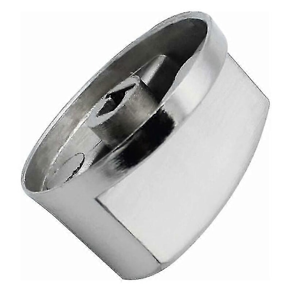 6 Stykker Universelle Metall Kontrollknapper Gasskomfyrknapp 6mm Universelle Kontrollknapper Komfyrknapp for Gasskomfyr Komfyr Ovn Platetopp