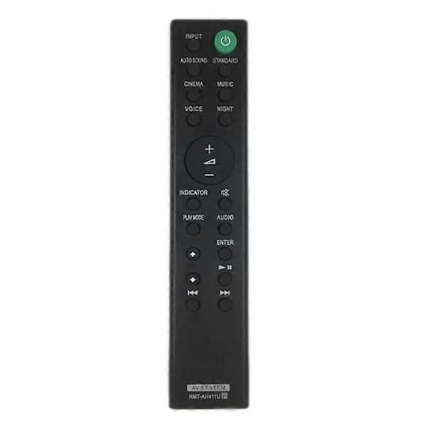-AH411U Ersättningsfjärrkontroll för Soundbar HT-S100F HT-SF150