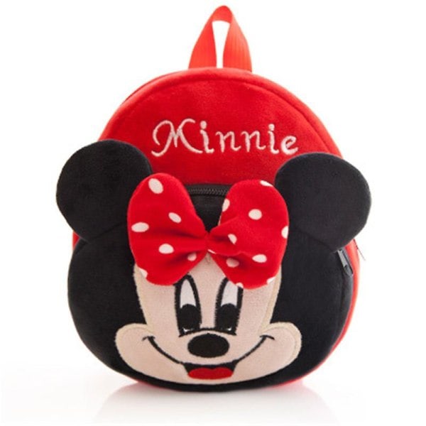 Disney Anime -reppu vauvoille ja lapsille, Minnie ja Mikki Hiiri, söpö koululaukku, päiväkoti, lasten lelut C 3