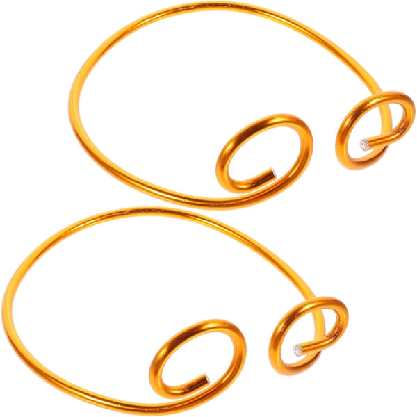 2 st Wukong pannband, Monkey King Cosplay kronor i rostfritt stål pannband guld krona djur apa kostym accessoarer för Halloween maskerad
