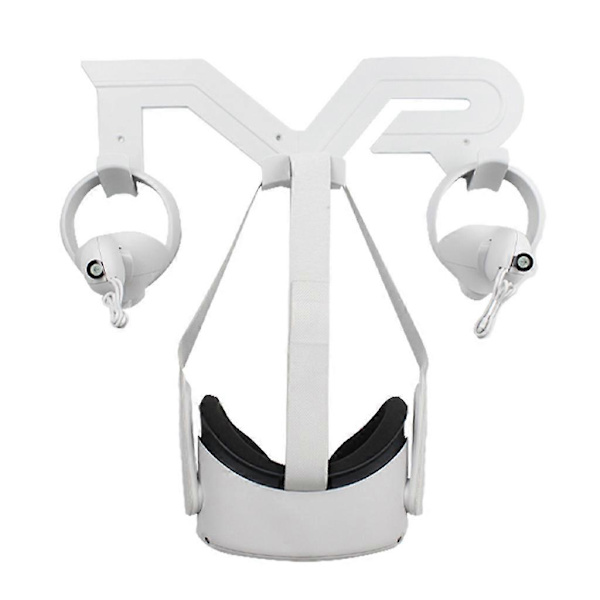 VR-tilbehør for Oculus Quest 2 VR-hodetelefonstativholder White