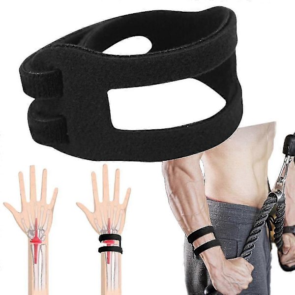 1/2 stk. TFCC Håndledsbandage Ulna-side Håndledssmerter Justerbar Bånd Til Fitness Sport 1PCS