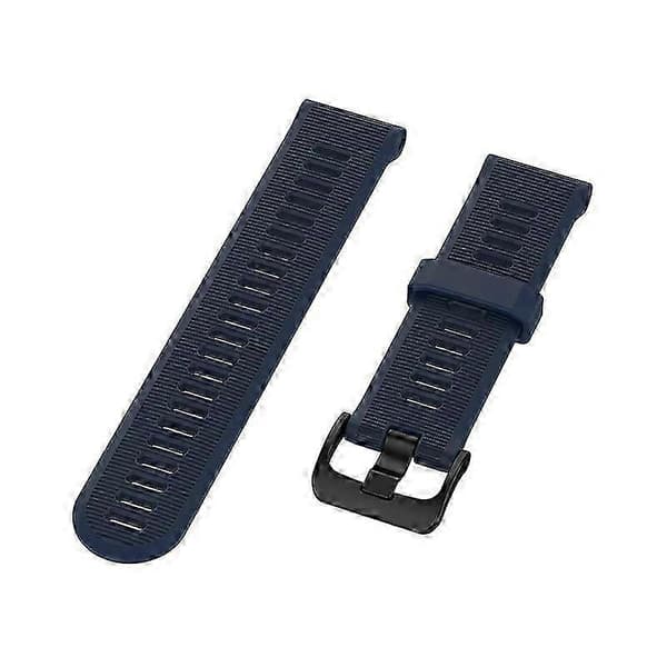 Til Garmin Forerunner 945 silikone urrem Midnight Blue