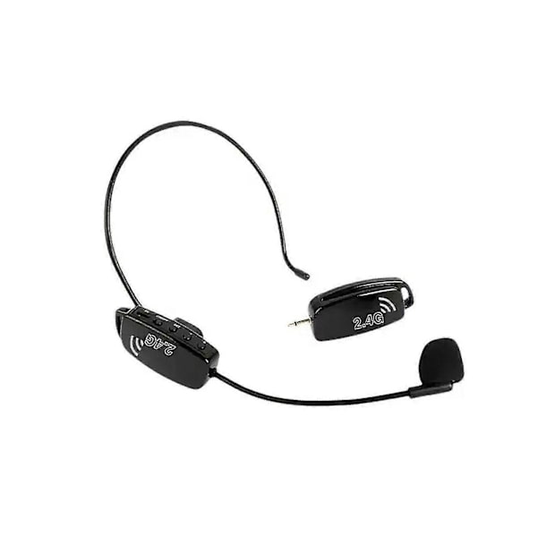2.4G WiFi Trådløst Mikrofon Headset USB Oppladbart Headset Mikrofon