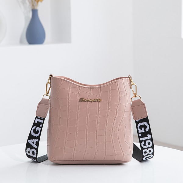 Kvinnor Messenger Bag Kvinnlig Axelväska pink