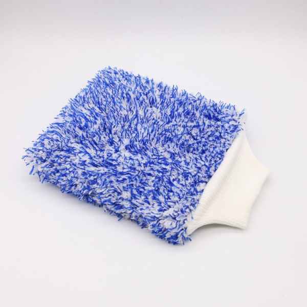 Microfiber Cleaning Mitt - Ultra-low friction towel that glides softly and minimizes swirl marks