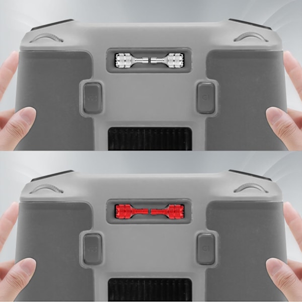 4 st drönarkontrollspakar, aluminium drönkontroll joystick avtagbar tumme rocker ersättning kompatibel med DJI Mini 3 Pro DJI RC
