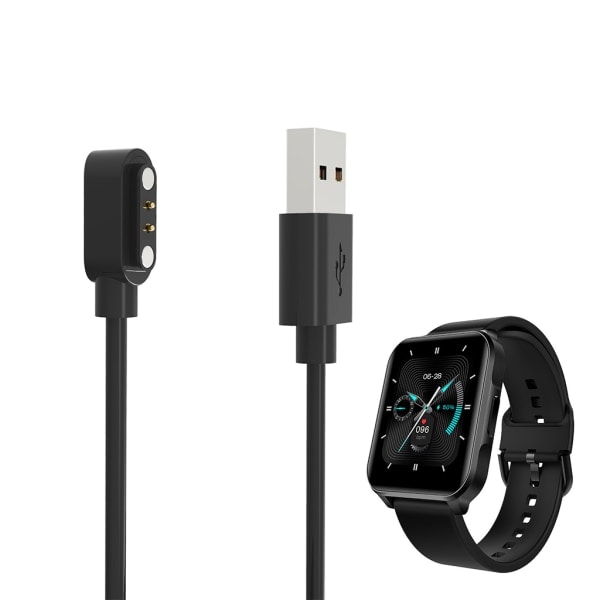 Laderkabel for Smartklokke Smartwatch Laderkabel USB Oppladbar Adapter for-Lenovo S2/S2 Pro