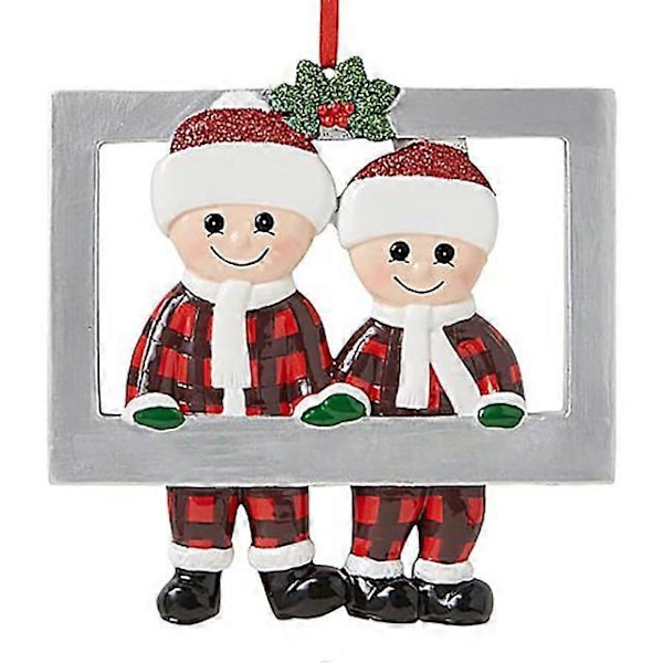 Juletog i tre - Julerpynt - Håndverk i tre - Julen 2023 - Navidad - Noel - Gaver - Godt nytt år 2024 a family of two