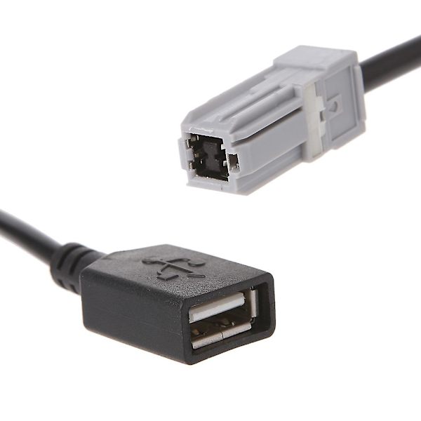 Bil Aux O Media Kabel til USB Adapter Stik til For Rav4 Ez Verso Camry