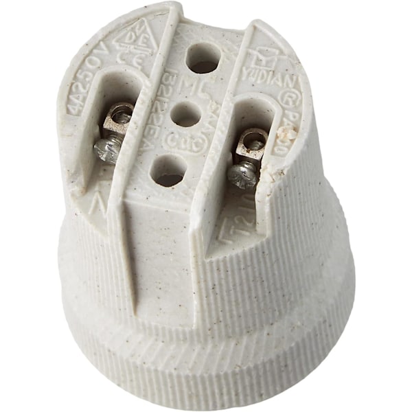 E27 porcelæn skruefatning