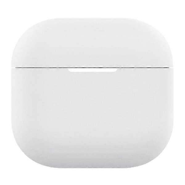 För AirPods 4 Silikonfodral Bluetooth Hörlurar Anti-rep Skyddsfodral - Vit Multicolor White