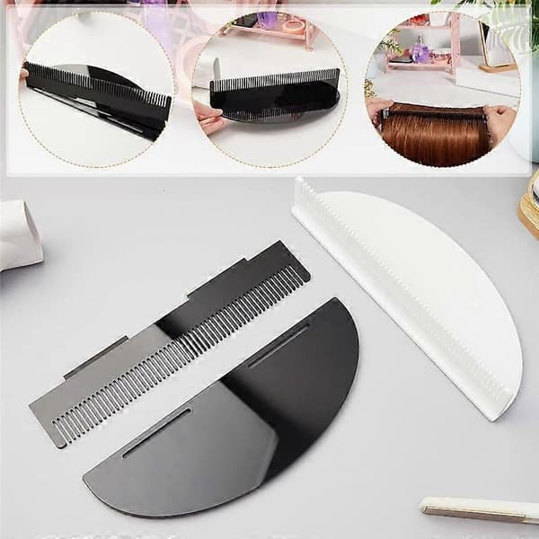 2 stk. Hår Extensions Holder Akryl Hårfarve Stativ Display Hår Extensions Stand Organizer Bærbar