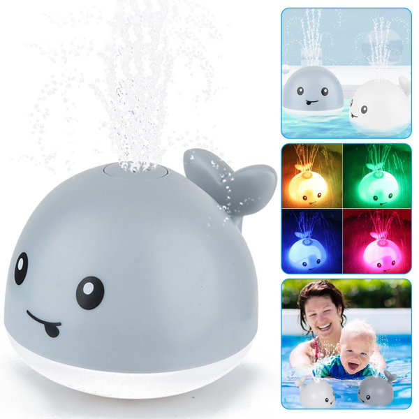 Kids Bath Toys, Induction Spout Whale Shape Baby Water Toys