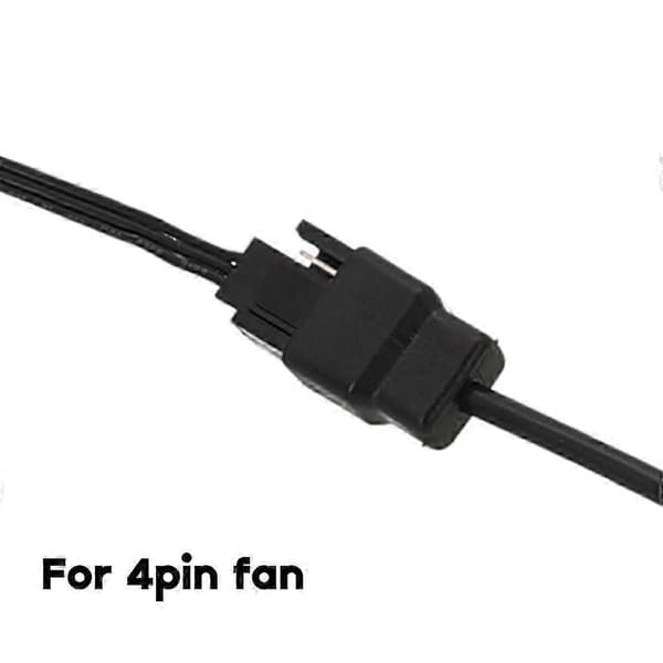 USB til 4-pin bærbar computer blæserkabel 5V computer PWM blæser strømforsyningsledning 30-100cm 100cm