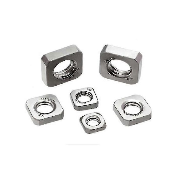 Firkantede møtrikker i rustfrit stål m5 50pcs